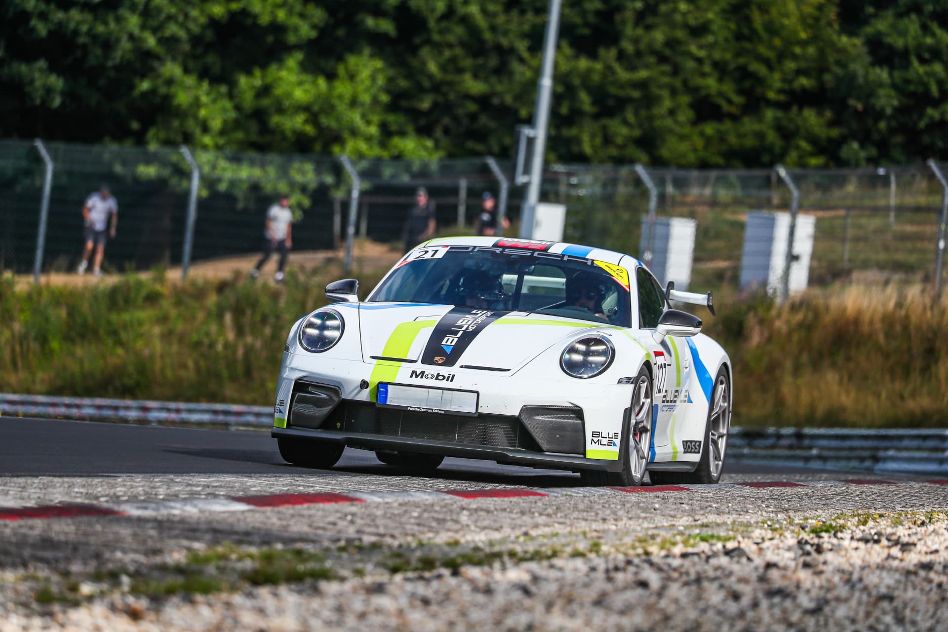 Porsche 911 GT3 auf der Rennstrecke